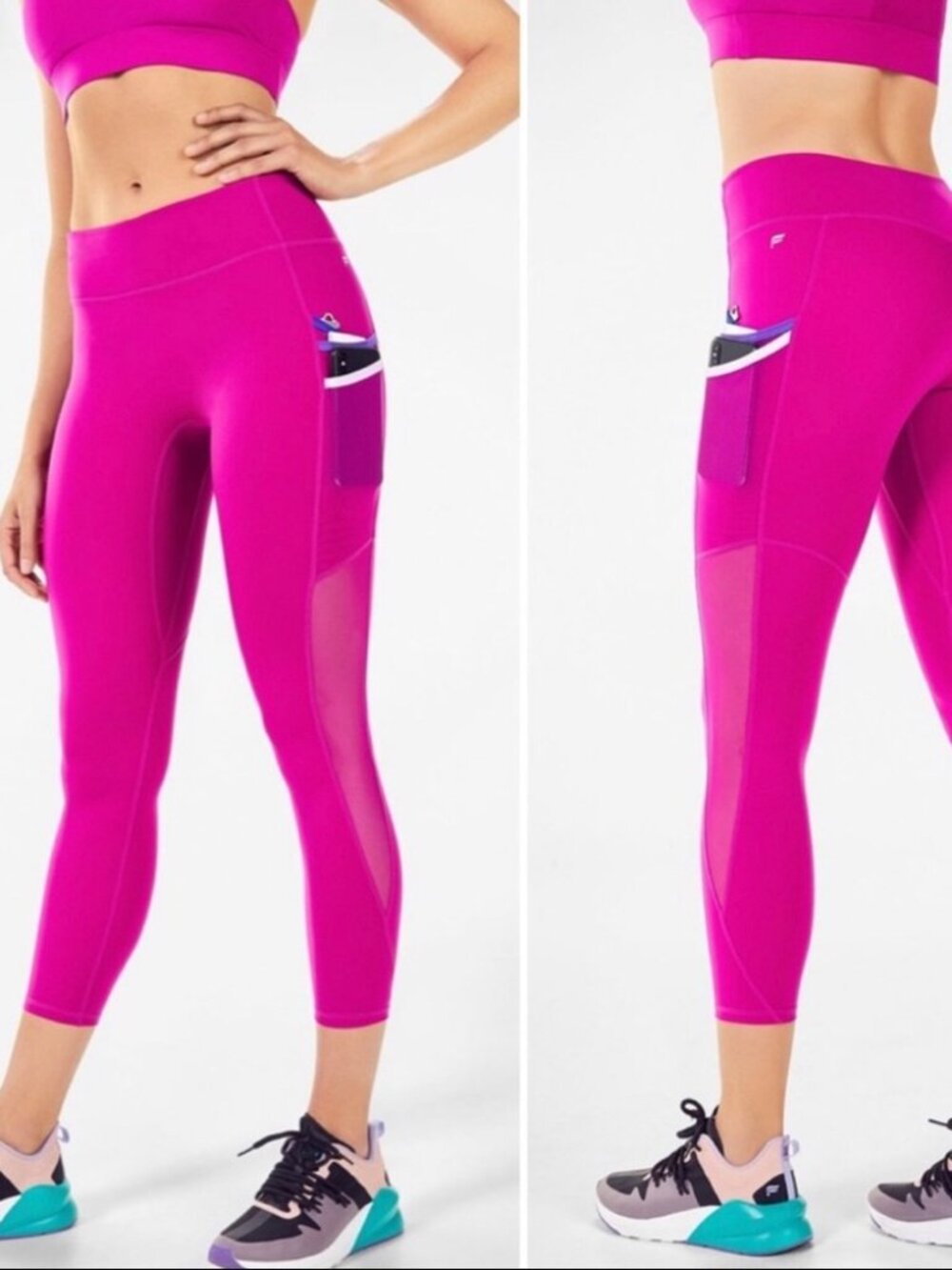 Fabletics Trinity Mid Rise Pocket Legging XL NWT